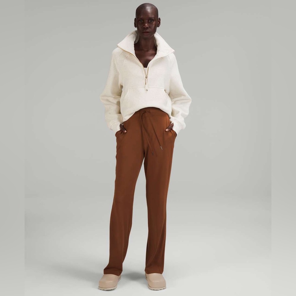 Lululemon Ready to Rulu Straight-Leg High Rise Pant- Roasted Brown $118 MSRP